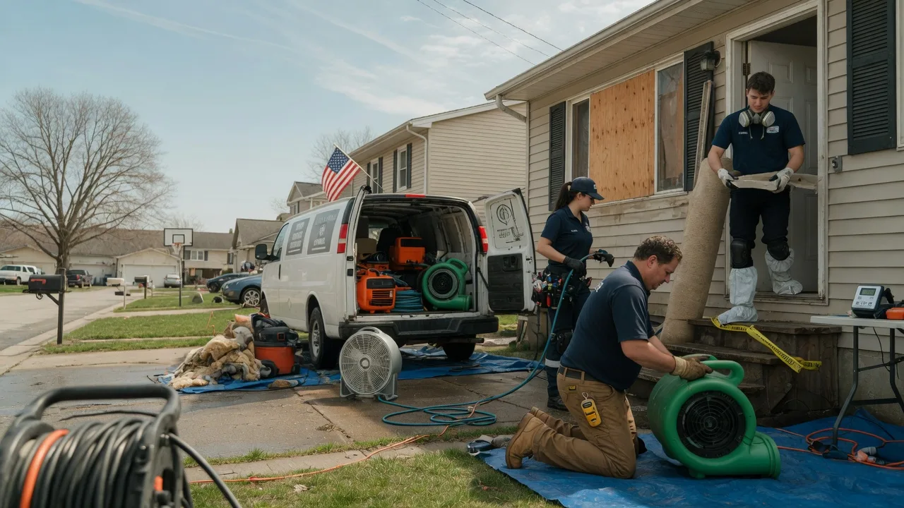 Water Damage Restoration in Graham, OK near me